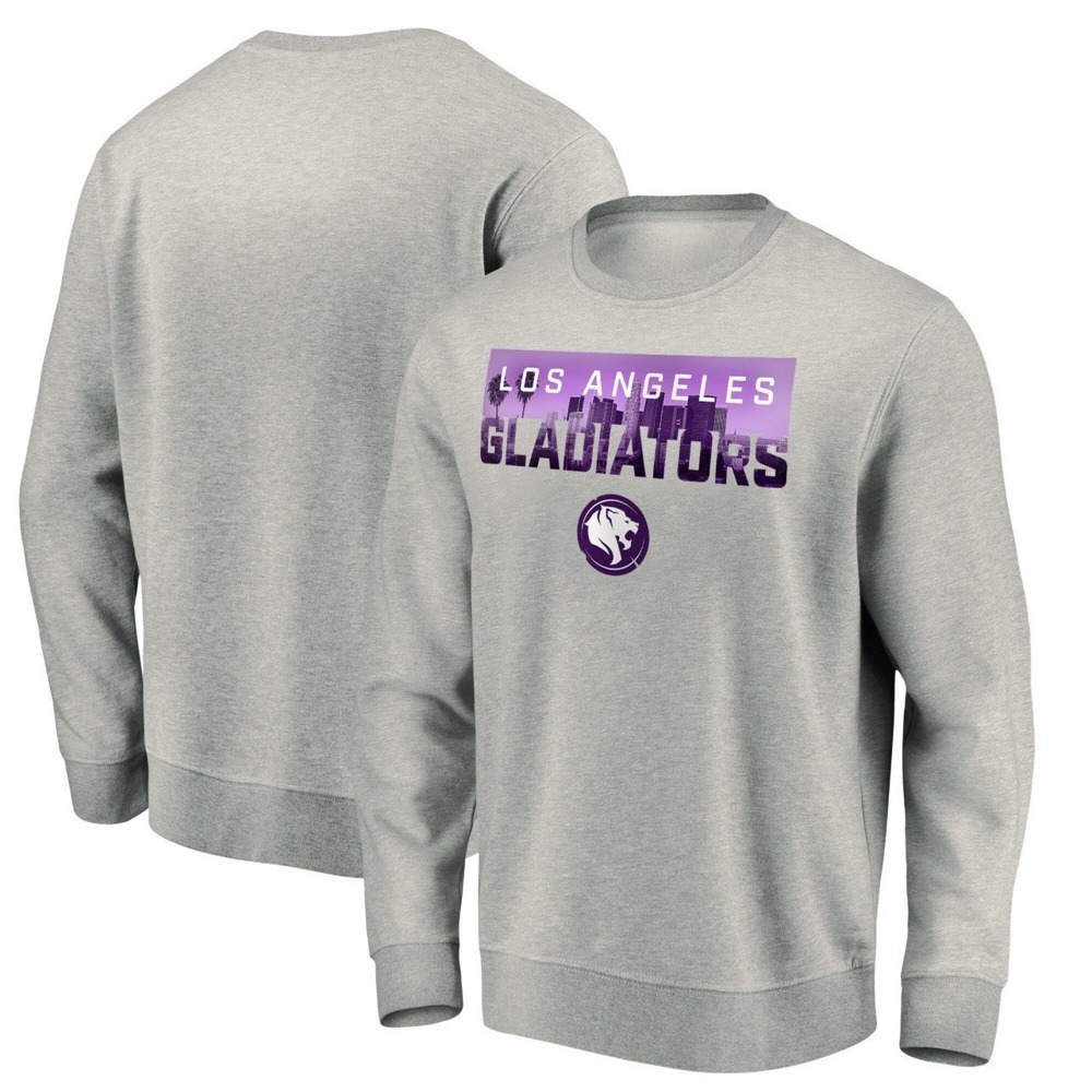 Los Angeles Gladiators Fanatics Men's Large Overwatch League Gray Sweater NWOT